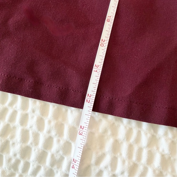 FIGS Technical Collection Catarina One-Pocket Scrub Top Burgundy PO 3096 Women S - Picture 5 of 7